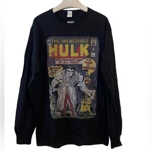 The Incredible Hulk T-Shirt Long Sleeves Medium New With Tags